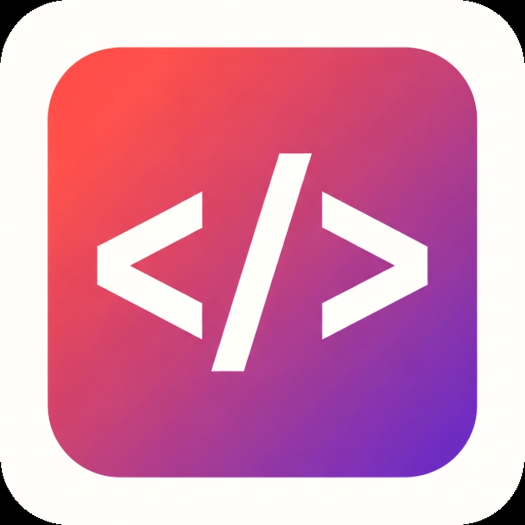 A workshop of glowing UI component snippets arranged on a workbench